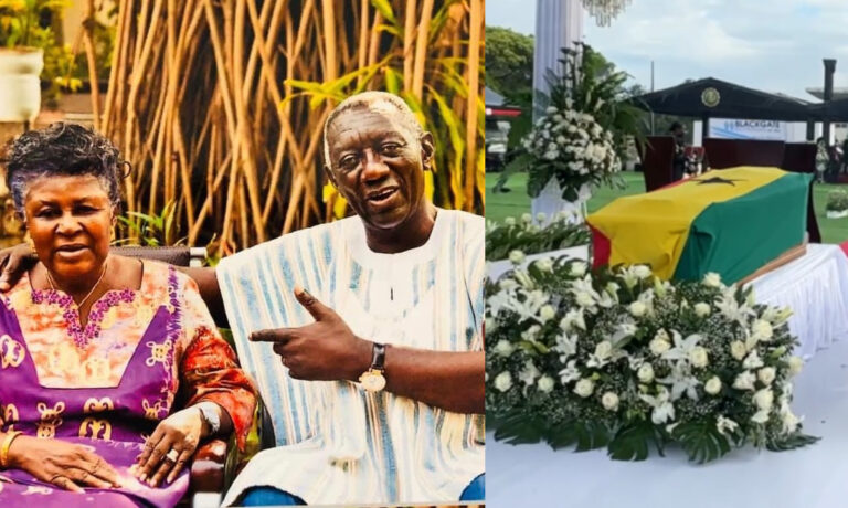 Former First Lady Theresa Kuffour laid to rest