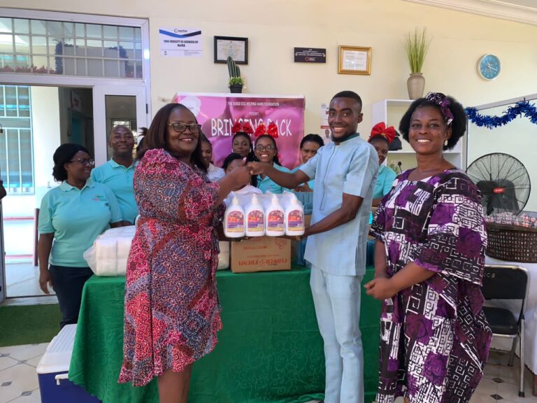 Sickle Cell Helping Hand Foundation Gives Hope to Korle-bu Sickle Cell Patients