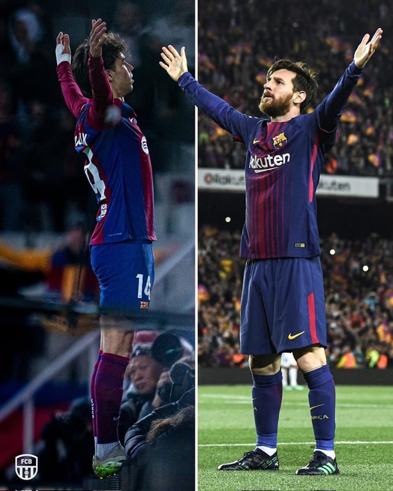 Joao Felix scores against his own club – Atletico Madrid and celebrates like Barcelona legend, Messi