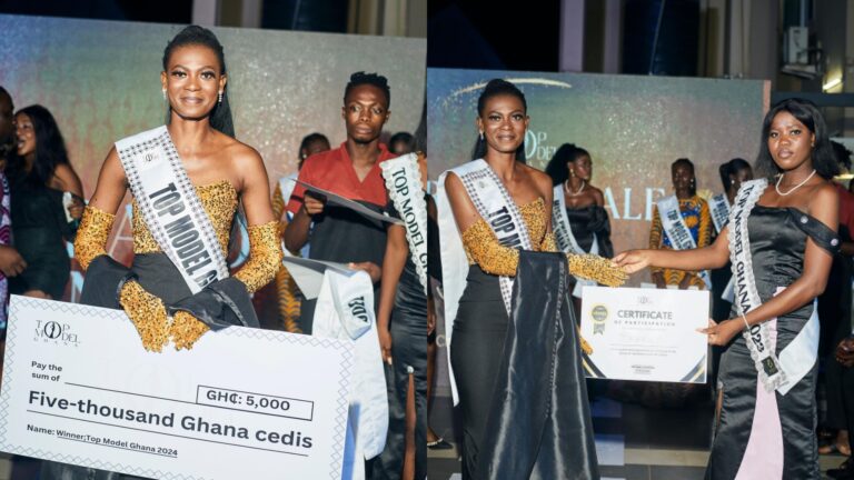 Pearl Dogbe Wins Top Model Ghana 2024 4th Edition